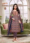 Ajarakh Vol 7 By Mayur Cotton Printed Kurti With Bottom Dupatta Exporters In India